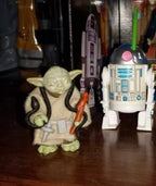 Star Wars Vintage Yoda Walking Cane & Belt Replacement 1983 1980 Repro Part kenner toys - Collectors World Toys