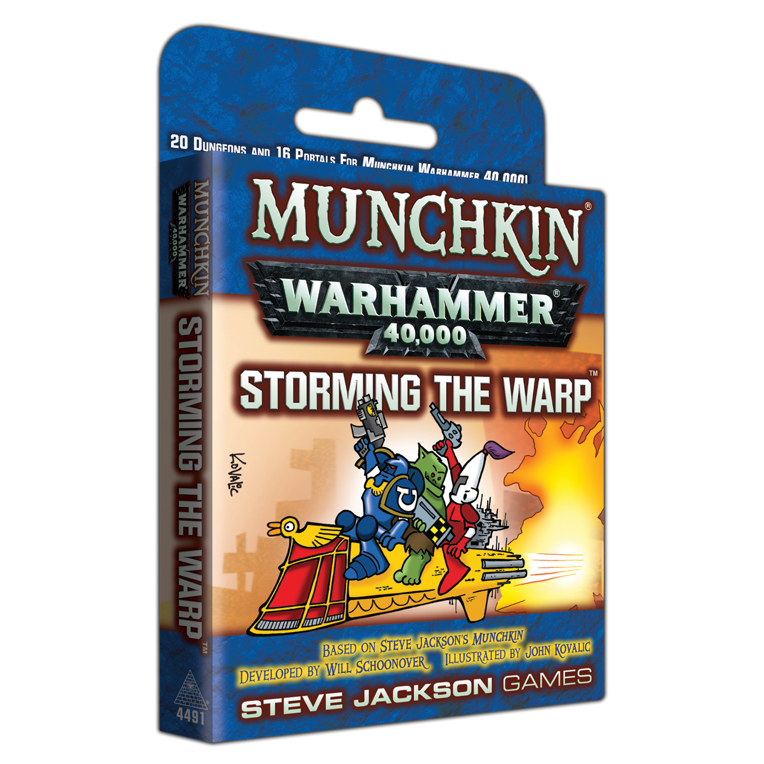 Munchkin Warhammer 40,000 - Storming the Warp Main image