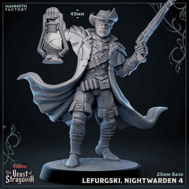 Stragovian Nightwarden: Sculpt 4 (Male Human Ranger) Hover Image