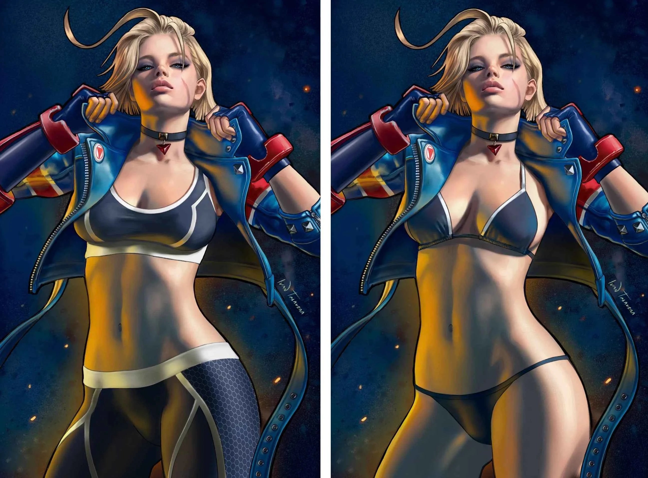 STREET FIGHTER 6: EVOLUTION SPECIAL #1 (IVAN TALAVERA EXCLUSIVE VIRGIN/BIKINI VARIANT SET) Main image
