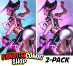 STREET FIGHTER MASTERS: GAME GALS #1 (JOSH BURNS EXCLUSIVE VIRGIN VARIANT A & B SET)