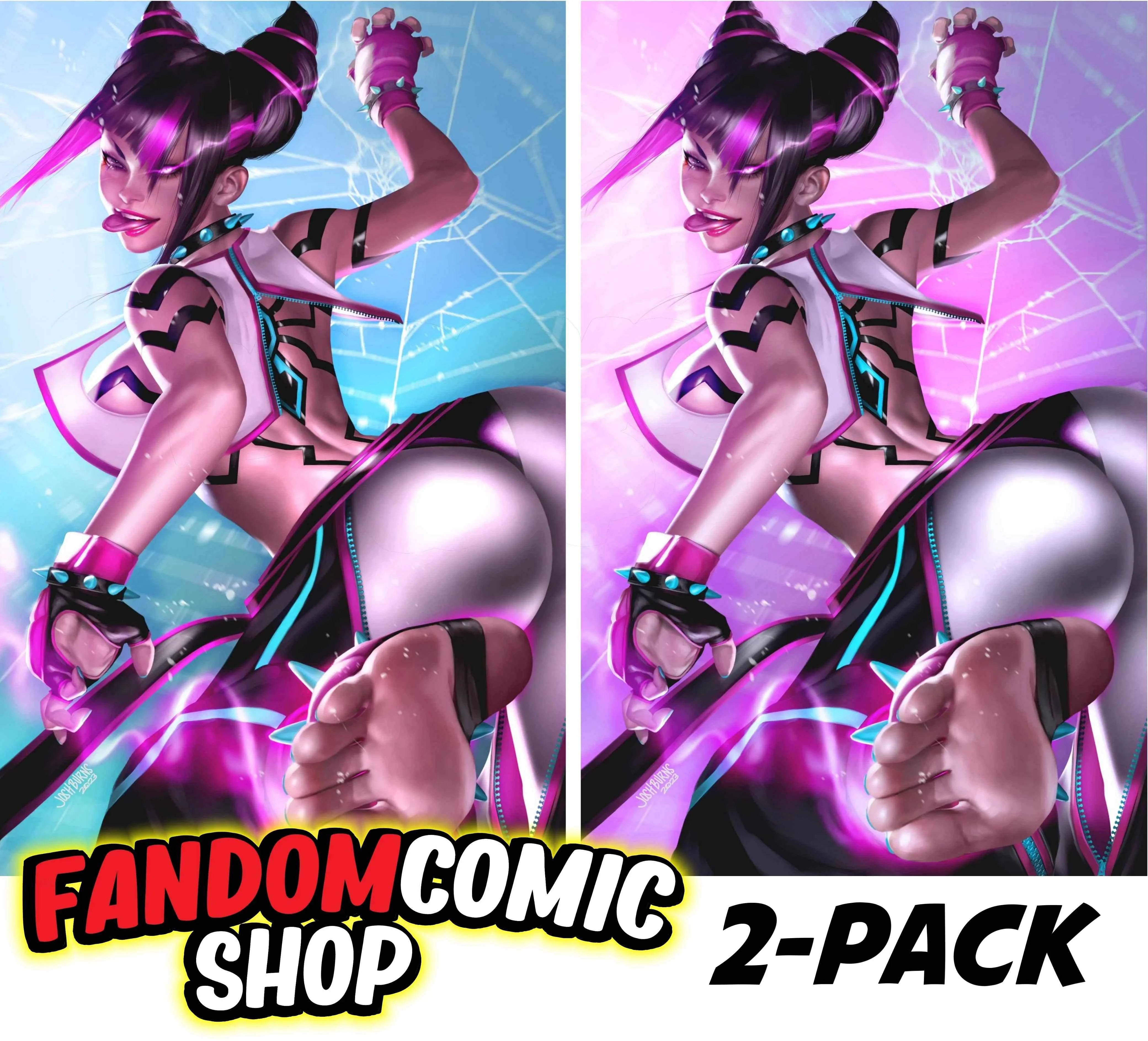 STREET FIGHTER MASTERS: GAME GALS #1 (JOSH BURNS EXCLUSIVE VIRGIN VARIANT A & B SET) Main image