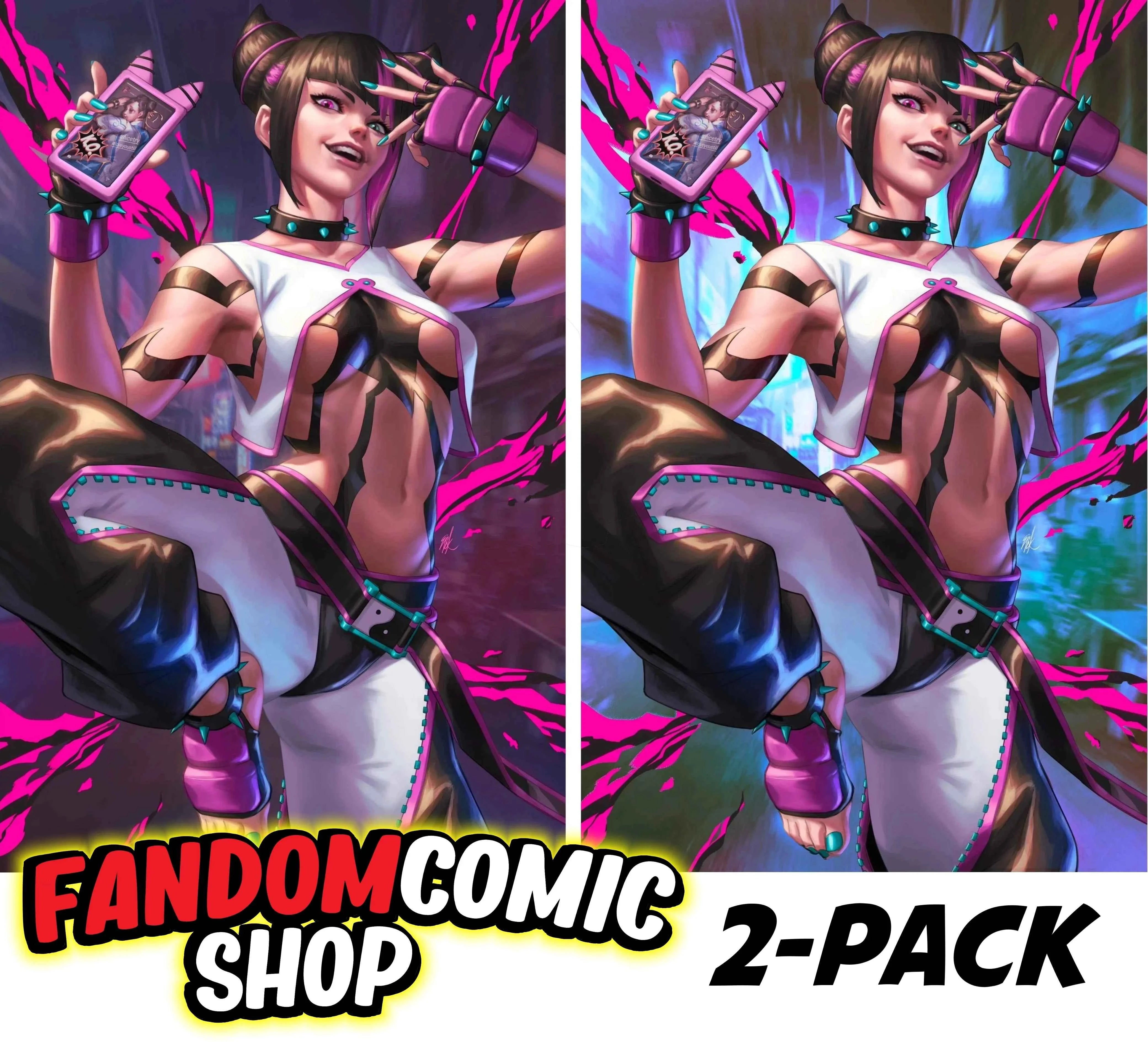 STREET FIGHTER MASTERS: GAME GALS #1 (EJIKURE EXCLUSIVE VIRGIN VARIANT A & B SET) Main image