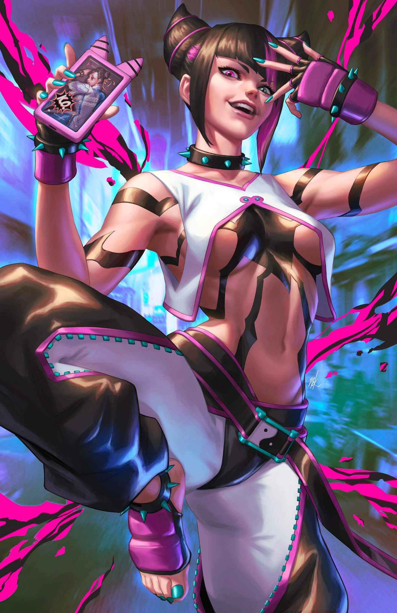 STREET FIGHTER MASTERS: GAME GALS #1 (EJIKURE EXCLUSIVE VIRGIN VARIANT B)(2024) COMIC BOOK Main image