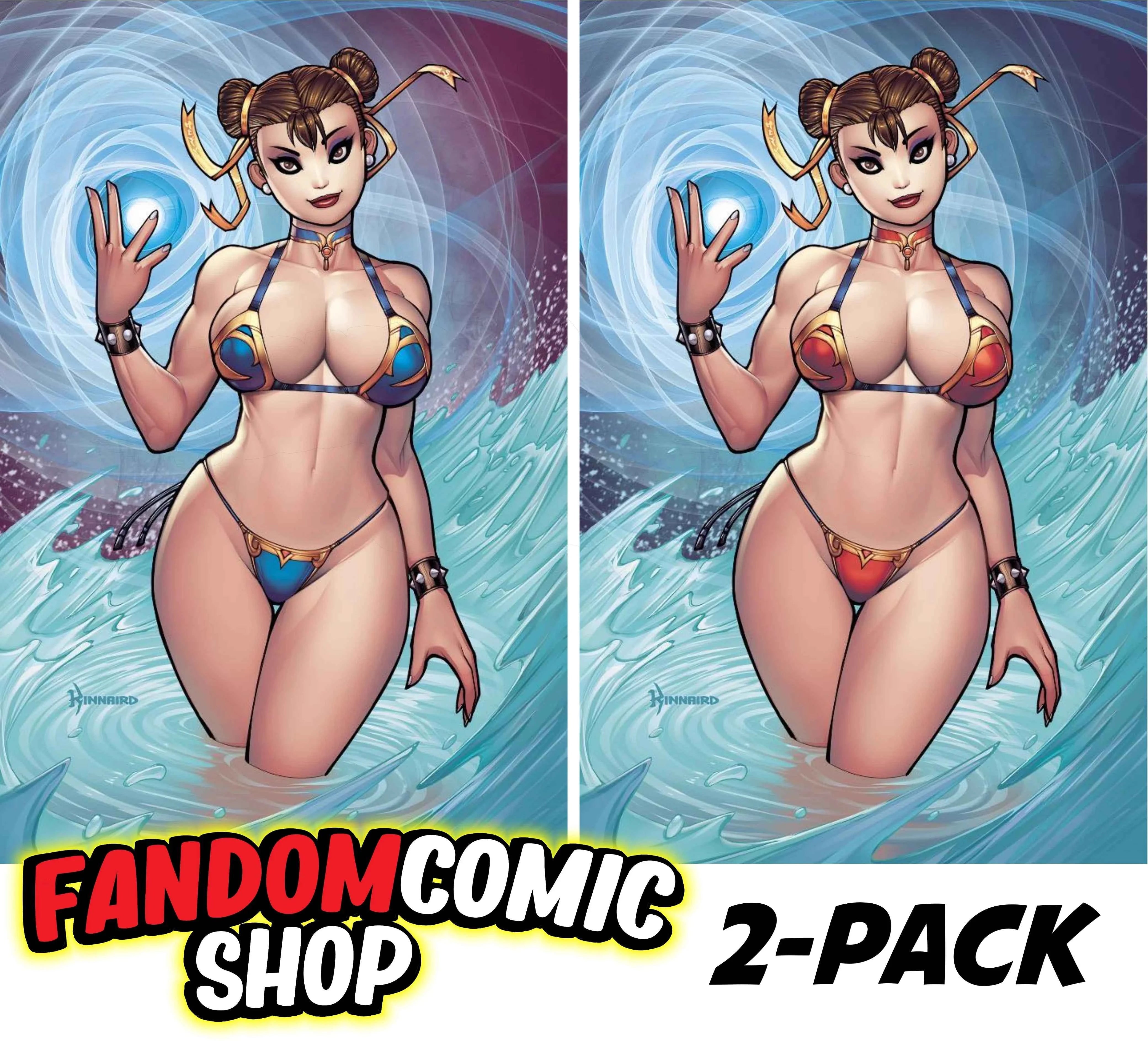 STREET FIGHTER 2024 SWIMSUIT ISSUE #1 (RYAN KINNAIRD EXCLUSIVE VIRGIN VARIANT A & B SET)(2024) Main image