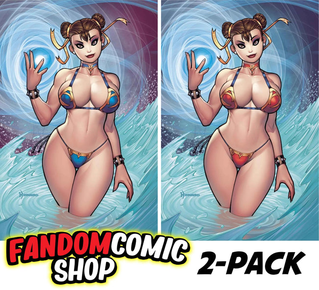 STREET FIGHTER 2024 SWIMSUIT ISSUE #1 (RYAN KINNAIRD EXCLUSIVE VIRGIN VARIANT A & B SET)(2024) Hover Image