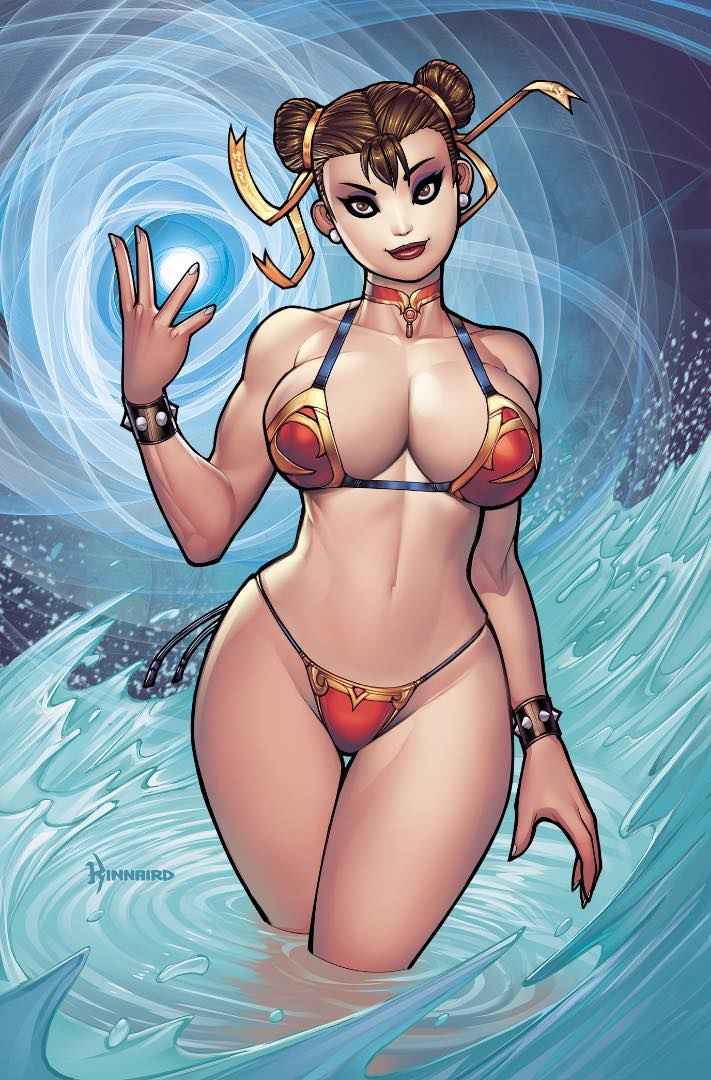 STREET FIGHTER 2024 SWIMSUIT ISSUE #1 (RYAN KINNAIRD EXCLUSIVE VIRGIN VARIANT B)(2024) COMIC BOOK Main image