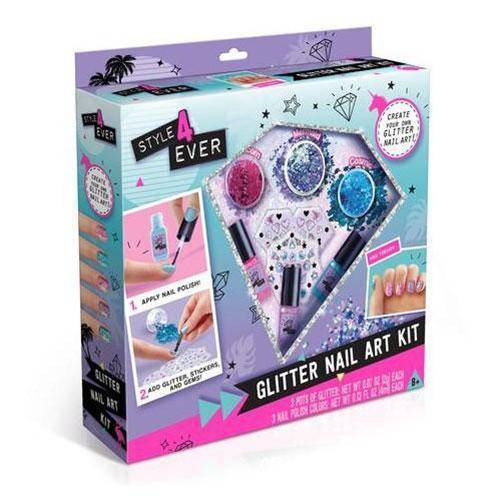 Style 4 Ever Glitter Nail Kit - Collectors World Toys