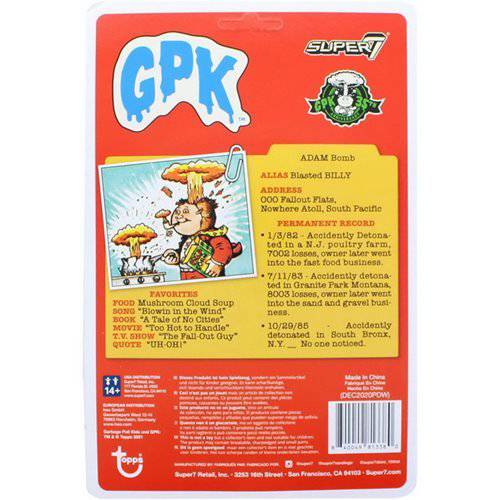 Super7 Garbage Pail Kids ReAction Figure - Select Figure(s) - Collectors World Toys
