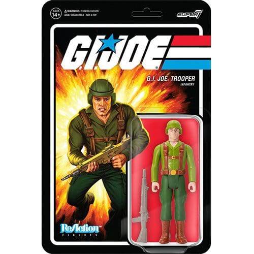 Super7 G.I. Joe 3 3/4-Inch ReAction Figure - Select Figure(s) - Collectors World Toys