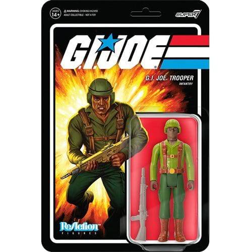 Super7 G.I. Joe 3 3/4-Inch ReAction Figure - Select Figure(s) - Collectors World Toys