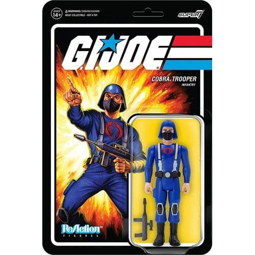 Super7 G.I. Joe 3 3/4-Inch ReAction Figure - Select Figure(s) - Collectors World Toys