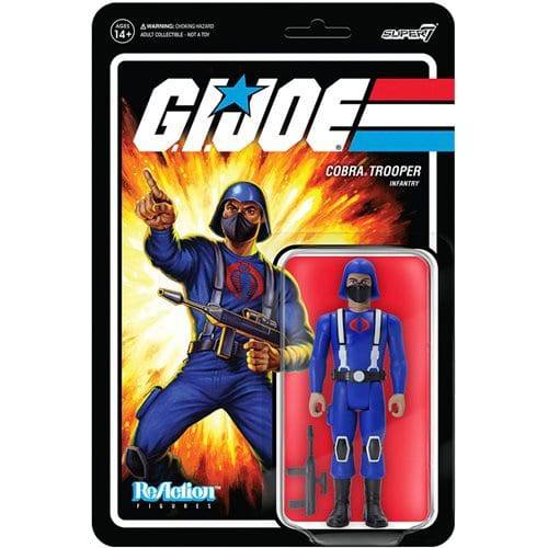 Super7 G.I. Joe 3 3/4-Inch ReAction Figure - Select Figure(s) - Collectors World Toys