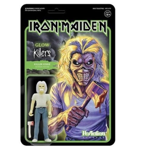 Super7 Iron Maiden Reaction Figure (Glow) (AE Exclusive) - Select Figure(s) - Collectors World Toys