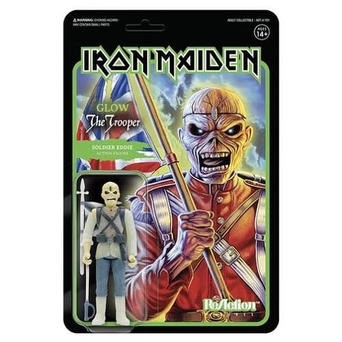 Super7 Iron Maiden Reaction Figure (Glow) (AE Exclusive) - Select Figure(s) - Collectors World Toys