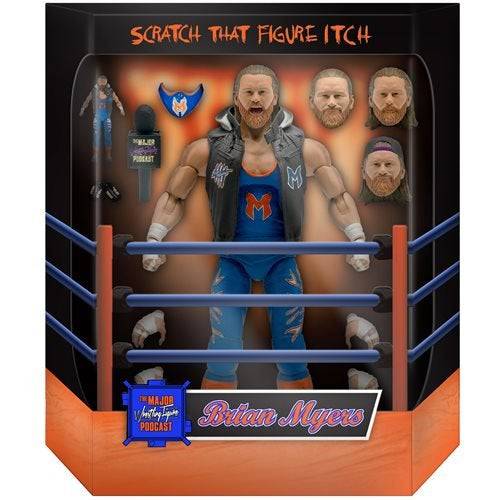 Super7 Major Wrestling Figure Podcast Ultimates 7-Inch Action Figure - Select Figure(s) Brian Myers