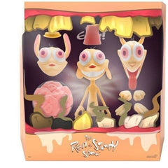 Super7 Ren & Stimpy Deluxe 6-Inch Action Figure - Select Figure(s) - Collectors World Toys