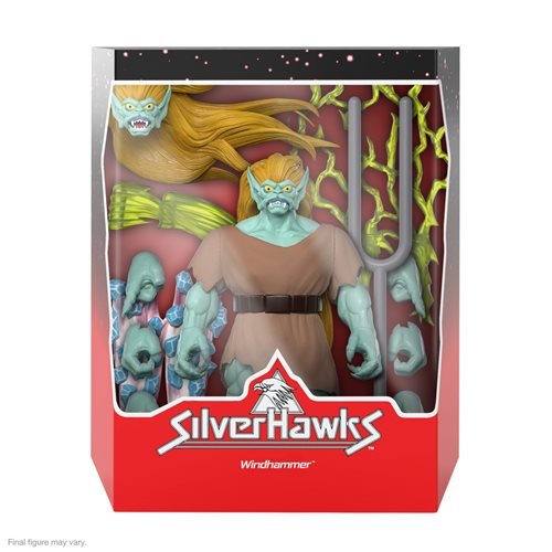 Super7 SilverHawks Ultimates 7-Inch Action Figure - Select Figure(s) Windhammer