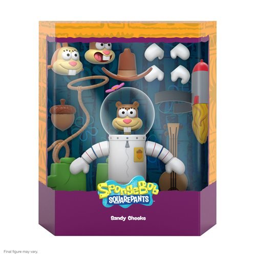 Super7 SpongeBob SquarePants Ultimates 7-Inch Action Figure - Select Figure(s) Sandy Cheeks