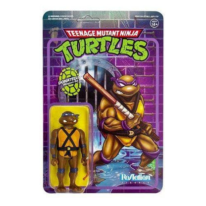 Super7 Teenage Mutant Ninja Turtles 3 3/4" ReAction Figure - Select Figure(s) Donatello