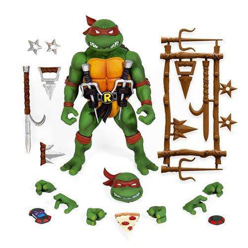 Super7 Teenage Mutant Ninja Turtles Ultimates 7-Inch - Select Action Figure(s) Raphael Version 2