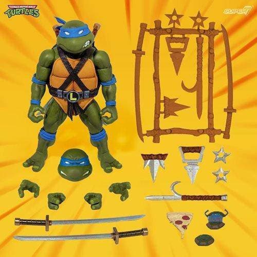 Super7 Teenage Mutant Ninja Turtles Ultimates 7-Inch - Select Action Figure(s) Leonardo
