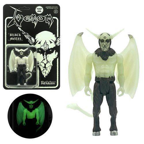 Super7 Venom 3.75-Inch ReAction Figure - Select Figure(s) Goat Head Glow in the Dark