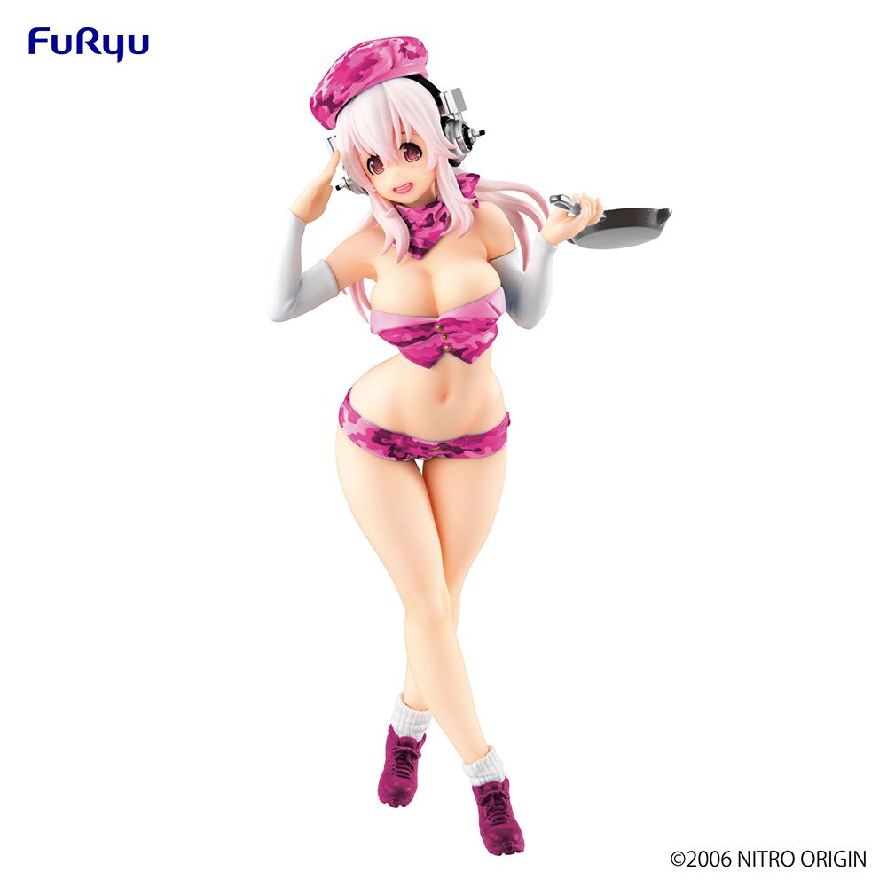 Super Sonico Military Special Figure Main image