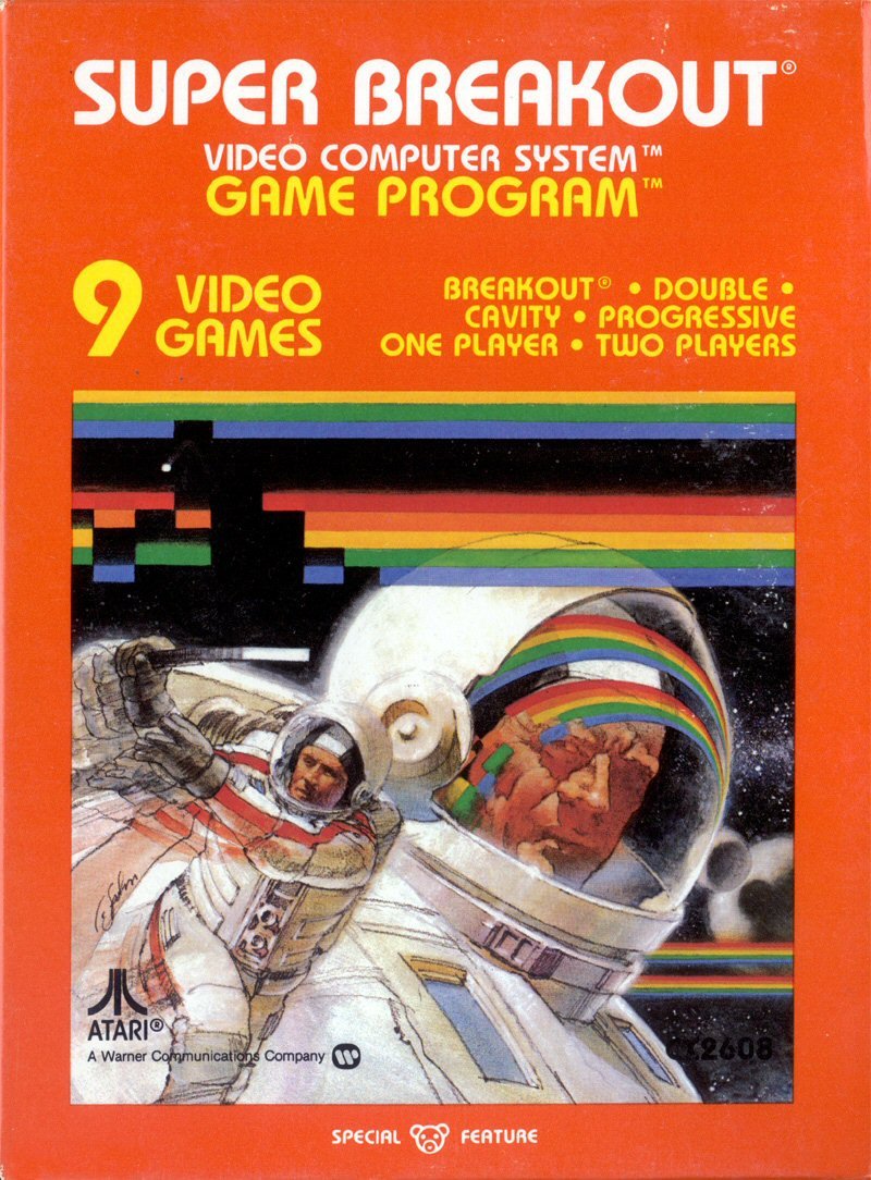 Super Breakout (Atari 2600) Main image