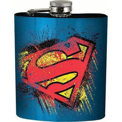 Superman 7oz. Hip Flask - Collectors World Toys