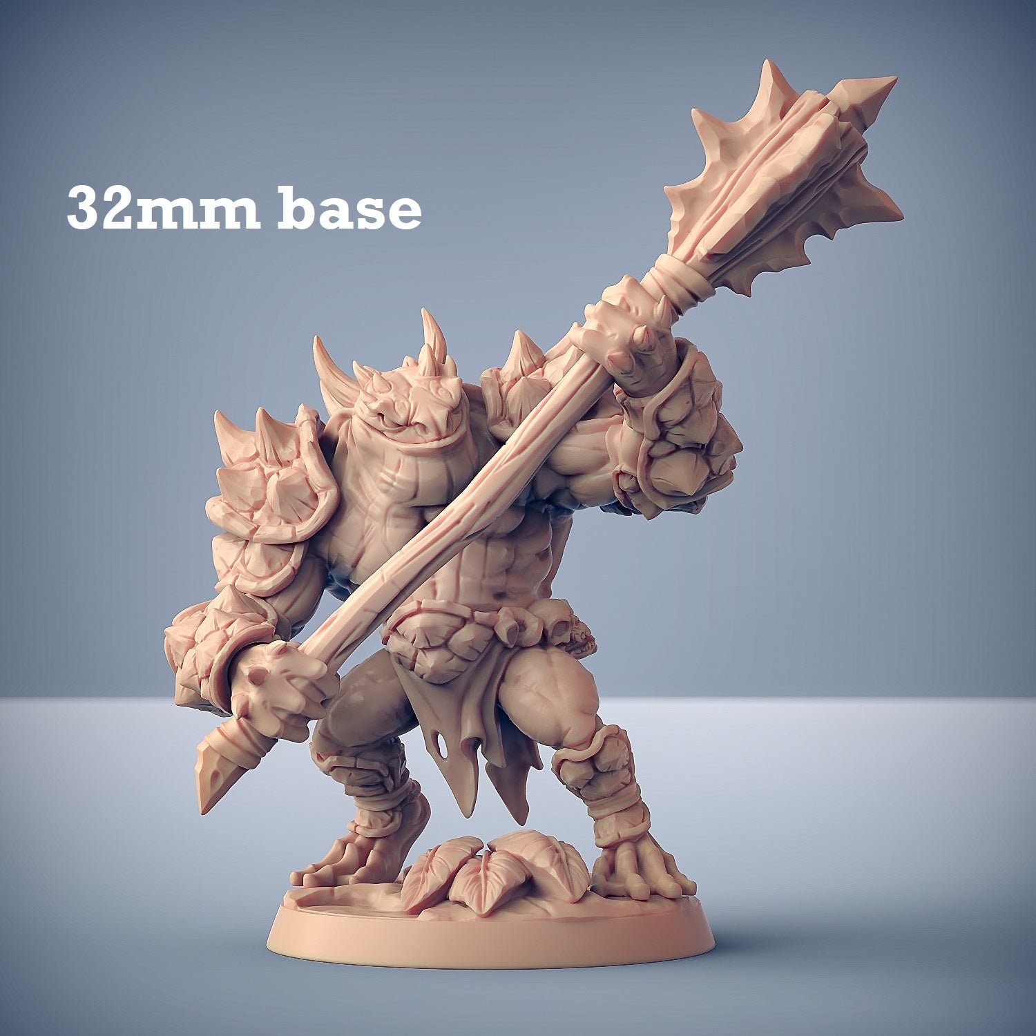 Swamp Gurunda: Sculpt G (Male Hulk Bullywug Barbarian)