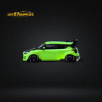 YTM Suzuki Swift 3rd Gen Zephyr Modified Version Rear Engine Concept GREEN 1:64 - Collectors World Toys