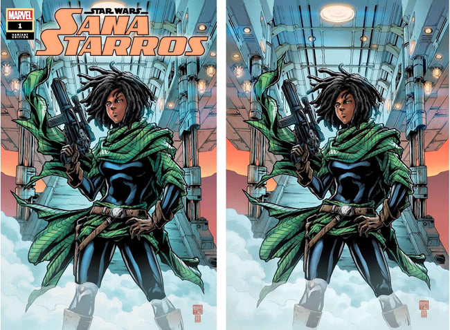 STAR WARS: SANA STARROS #1 (TAKASHI OKAZAKI EXCLUSIVE TRADE/VIRGIN VARIANT SET) Hover Image