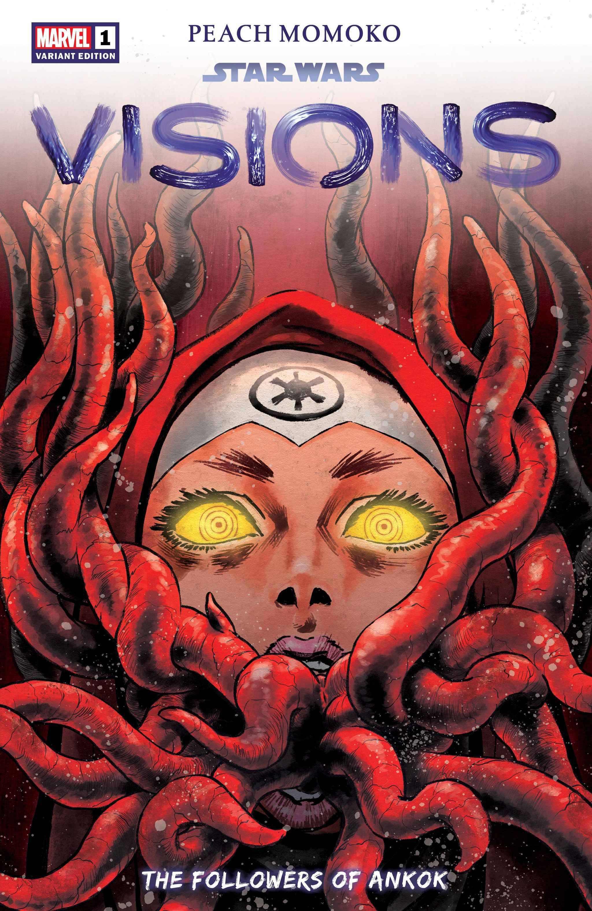 STAR WARS VISIONS - PEACH MOMOKO #1 (SUPERLOG EXCLUSIVE VARIANT)(2023) COMIC ~ Marvel Main image