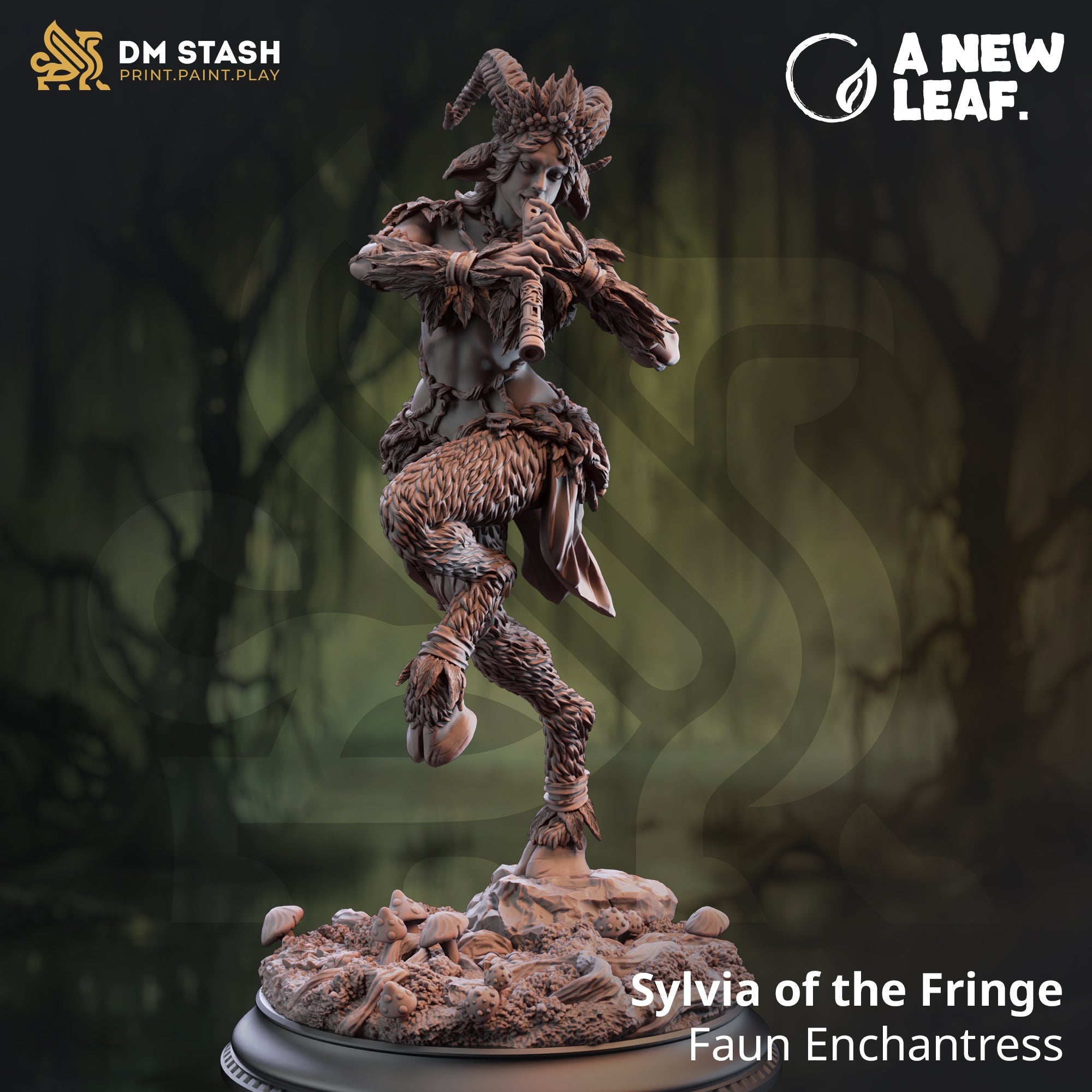 Sylvia of the Fringe (Female Faun Enchantress) Main image