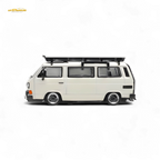 Mortal VW T3 Lowrider White - Accessories Included 1:64