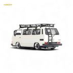 Mortal VW T3 Lowrider White - Accessories Included 1:64