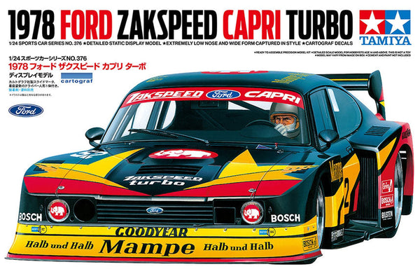 1/24 Scale 1978 Ford Zakspeed Capri Turbo Plastic Model