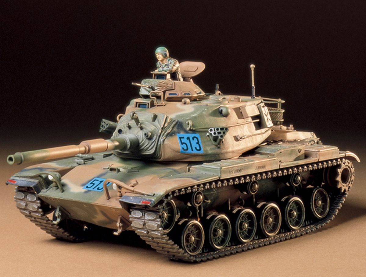 US M60A3 105mm Gun Tank Kit, CA240 Plastic Model