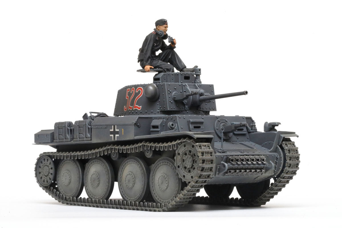Tamiya - 1/35 Panzer 38 (T) AUSF. E/F Tank Plastic Model Kit