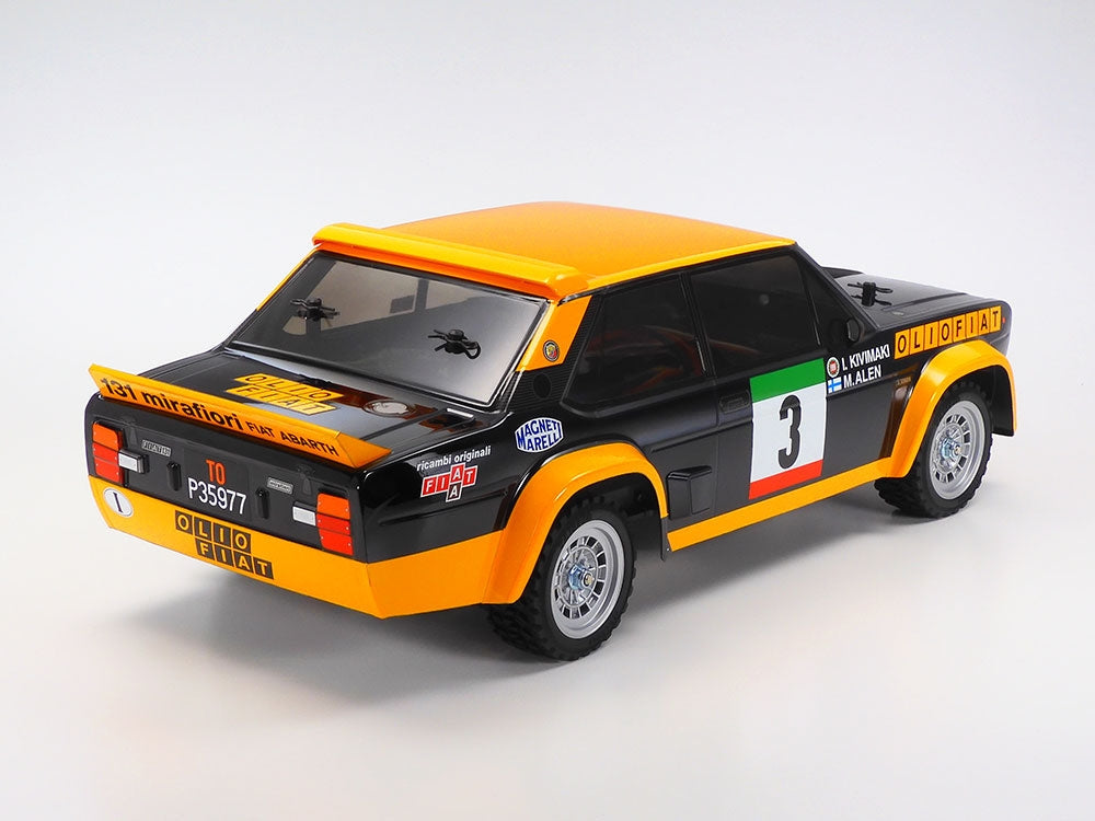Tamiya - R/C Fiat 131 Abarth Rally MF-01X Olio Fiat Painted Body