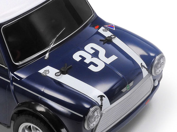 RC Mini Cooper Racing, Blue Painted Body, MB-01