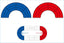 Japan Cup Junior Circuit Curve Section Set, Blue/Red, 4pcs