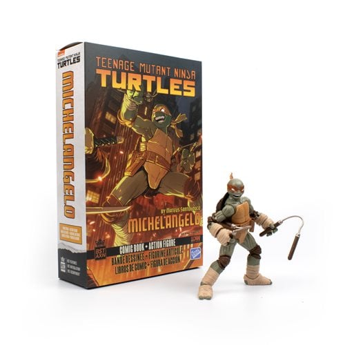 Teenage Mutant Ninja Turtles BST AXN IDW Action Figure and Comic Book Set - Select Figure(s) Main image