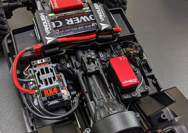 Rx4 Hardbox Waterproof BL Sensored/Sensorless D2 BL ESC