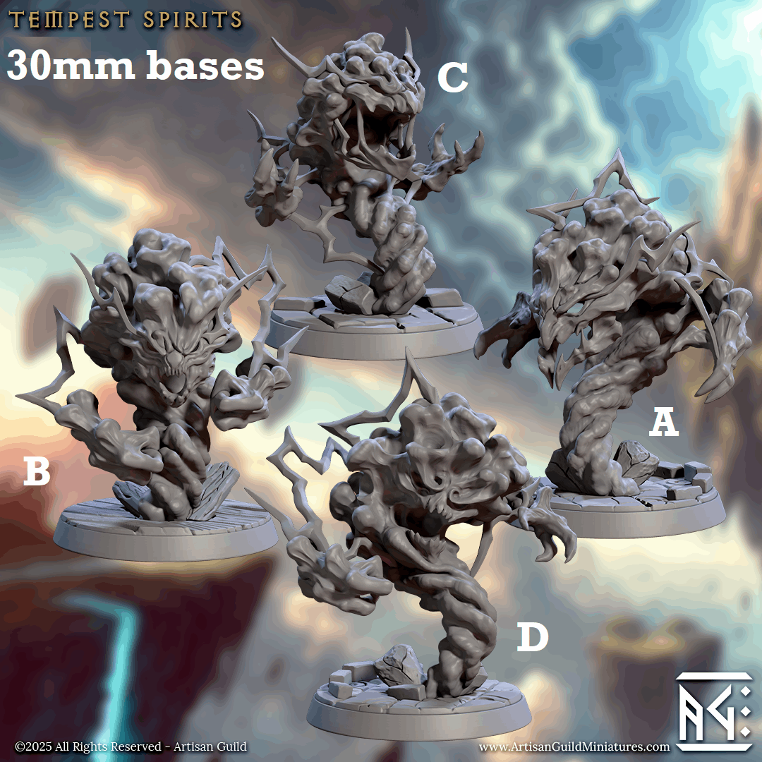 Tempest Spirits (Storm Elementals) Main image