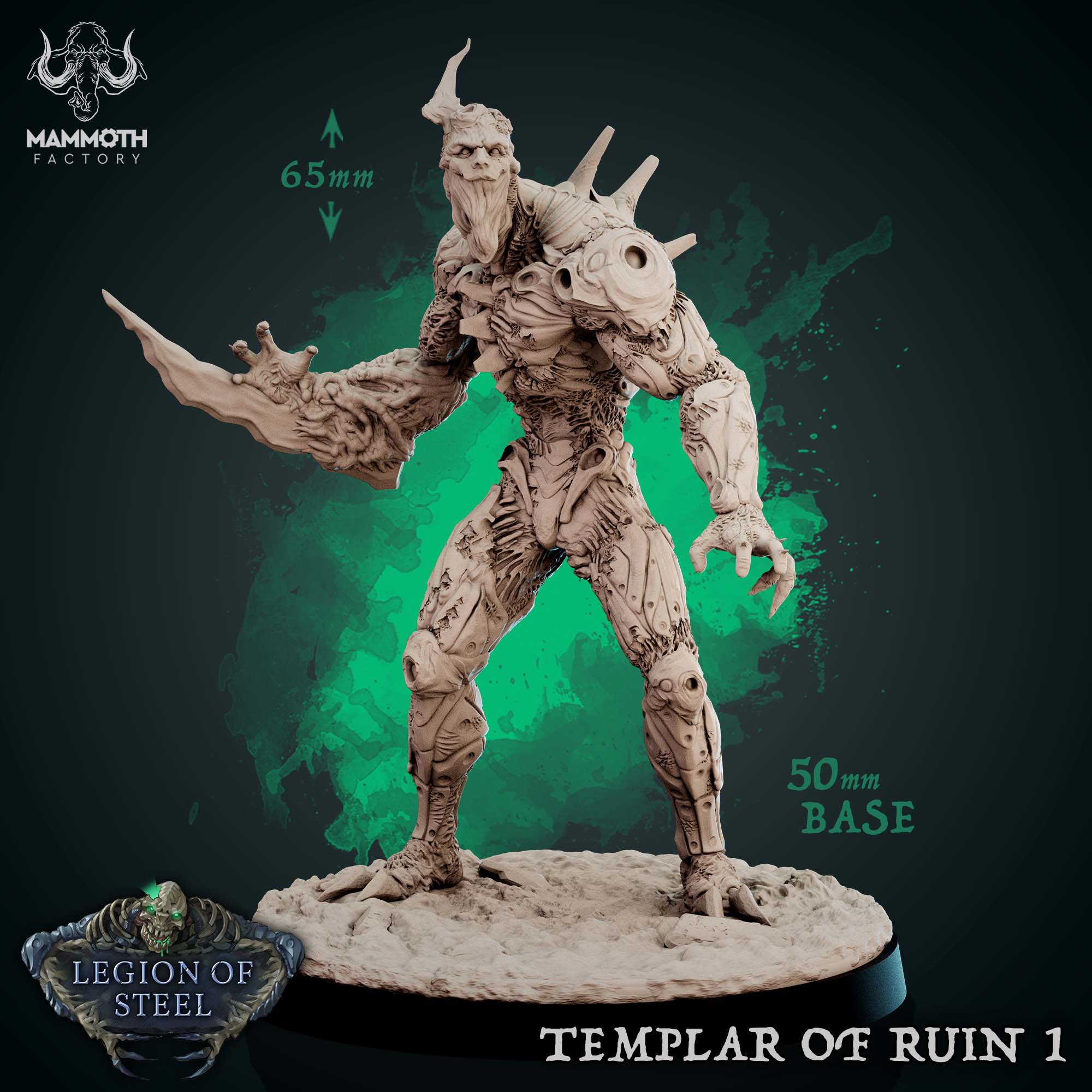 Templar of Ruin: Sculpt 1 (Eldritch Construct Abomination) Main image