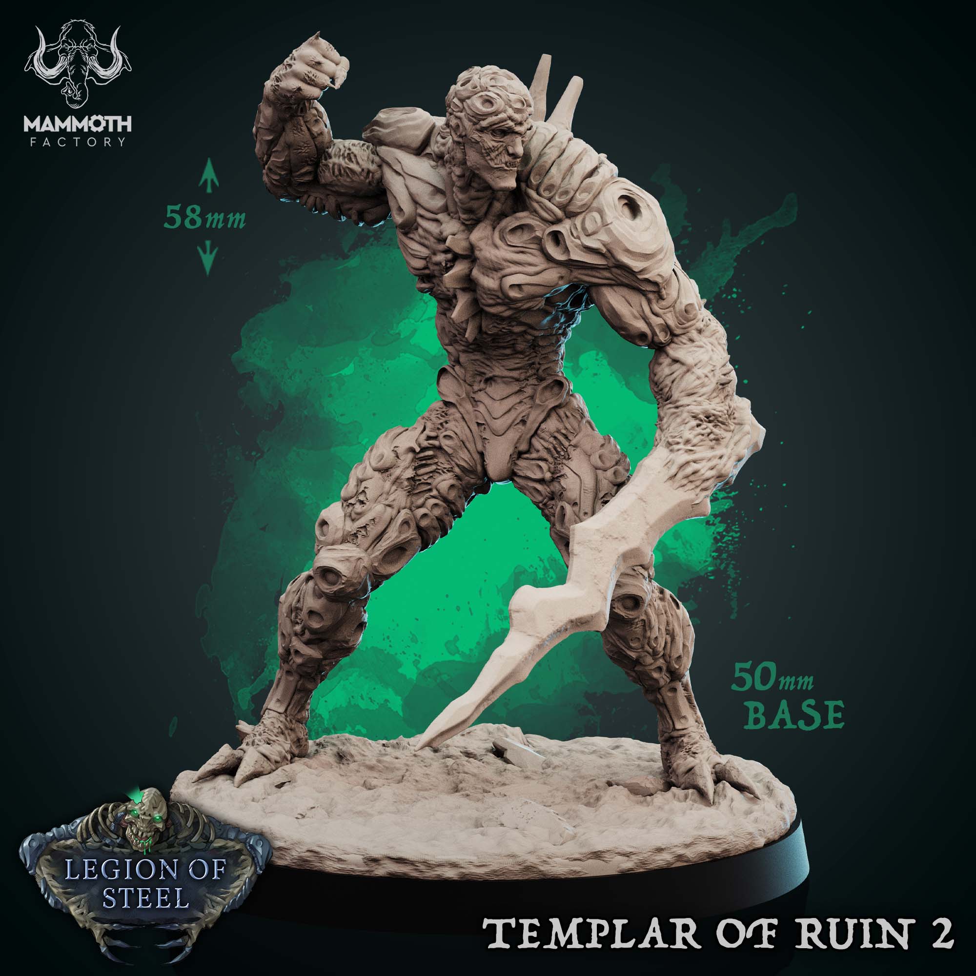 Templar of Ruin: Sculpt 2 (Eldritch Construct Abomination) Main image