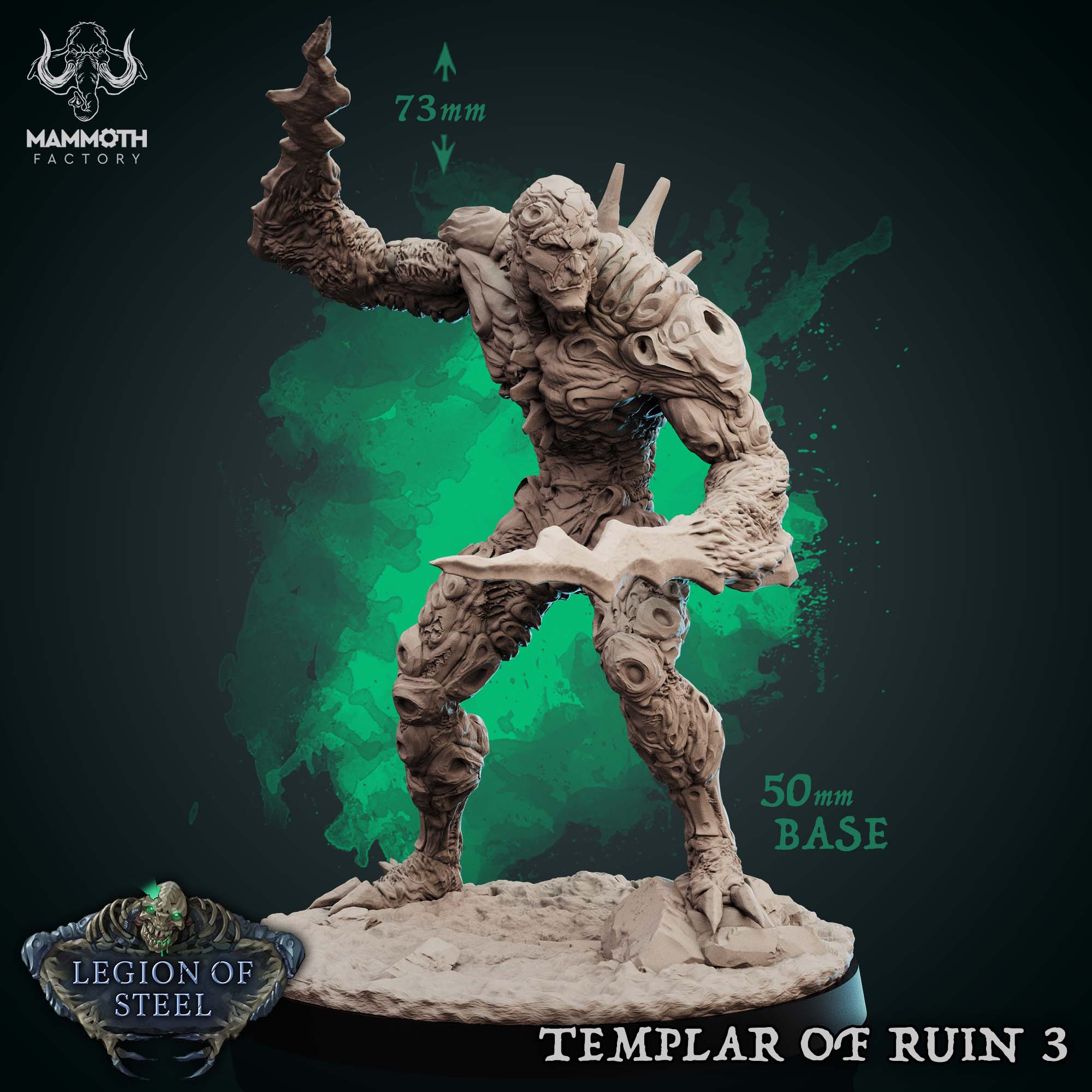 Templar of Ruin: Sculpt 3 (Eldritch Construct Abomination) Main image