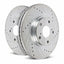 PowerStop 126.66064S is a front brake rotor from PowerStop's Evolution Drilled & Slotted series R/L